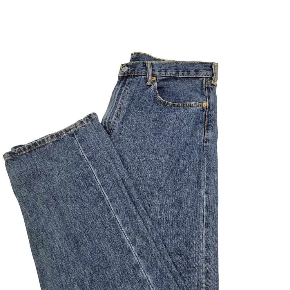Levi's Men's 505 Jeans Straight Leg Medium Wash Size 38x34L 1623-0099